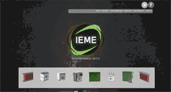Desktop Screenshot of iemelectrica.com